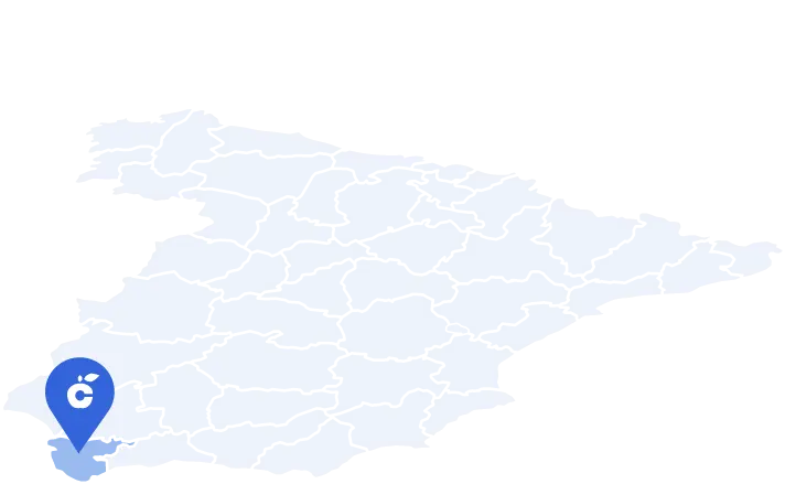 mapa cleardent cadiz