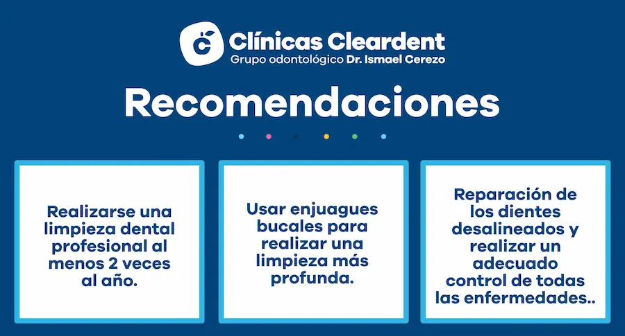 Recomendaciones gingivitis