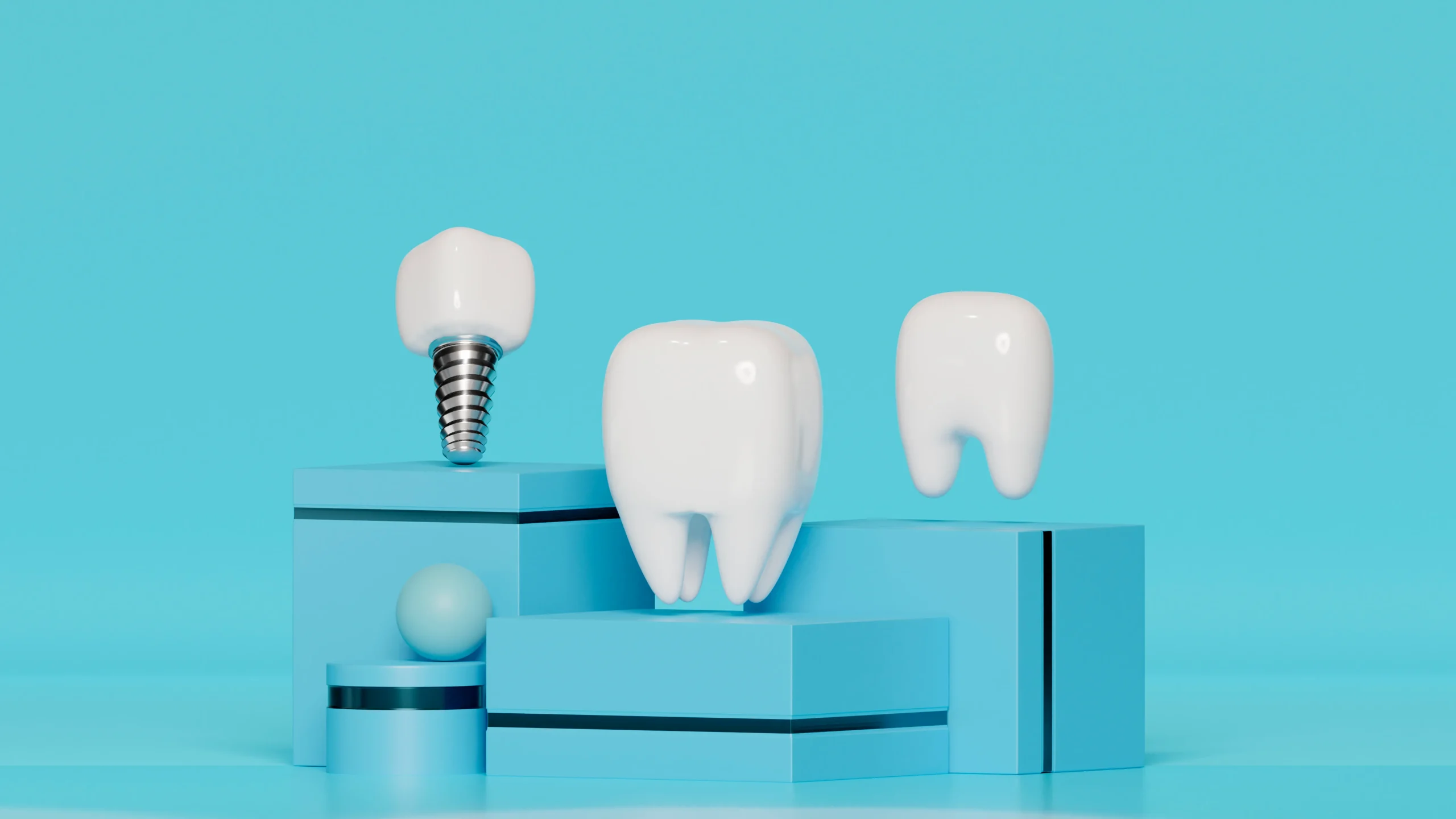 3d representation dental health hygiene