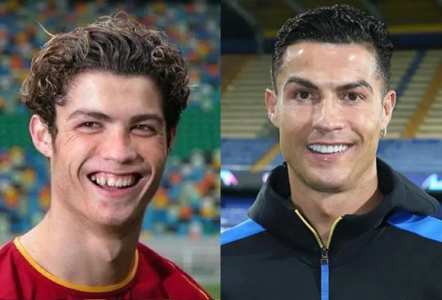 Cristiano ronaldo sonrisa