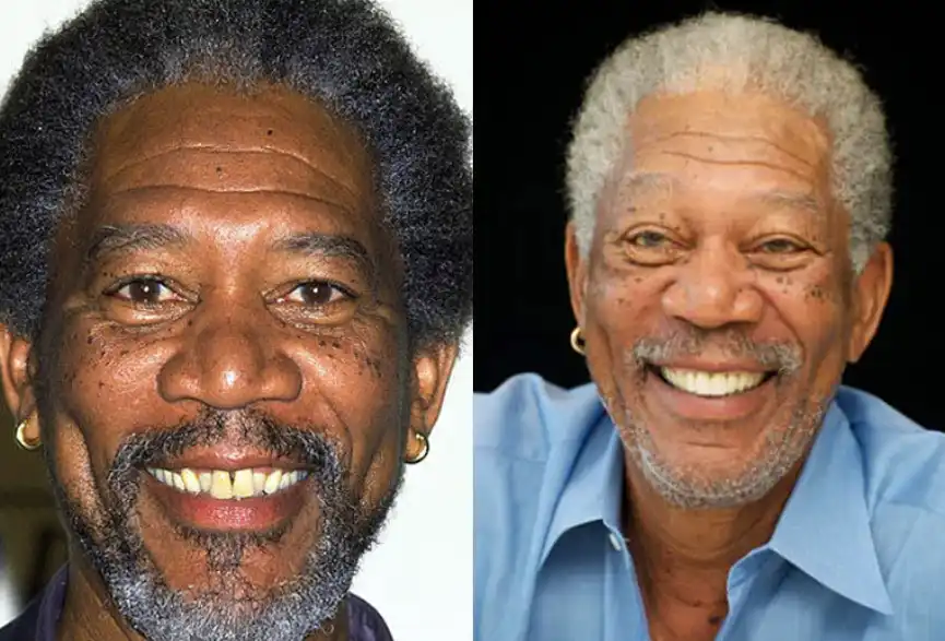 Morgan Freeman sonrisa