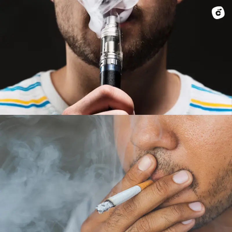 vapeo o tabaco